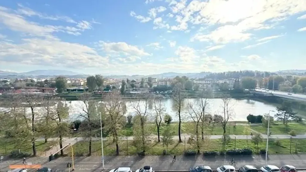 Rusticated Penthouse with Views in Florence