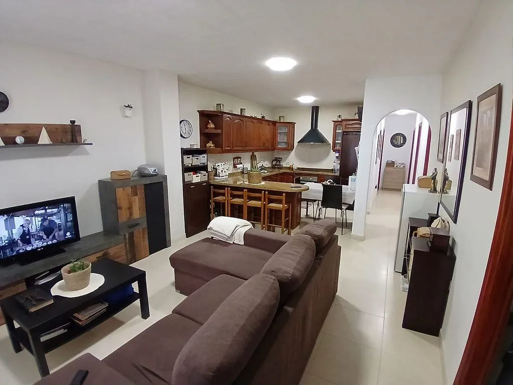 Séjour - Spacious Apartment with Garage in La Victoria de Acentejo