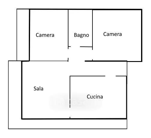 Plan - Panoramic Villa with Terraces in Villa San Secondo