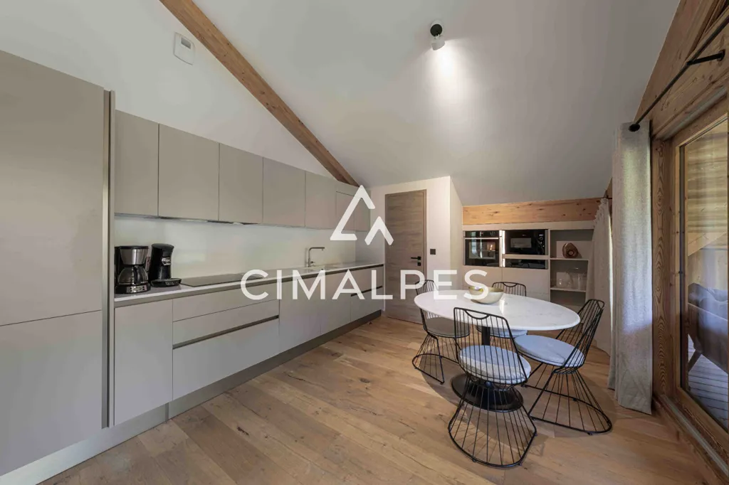 Cuisine - Appartement de Prestige avec Vue sur les Sommets