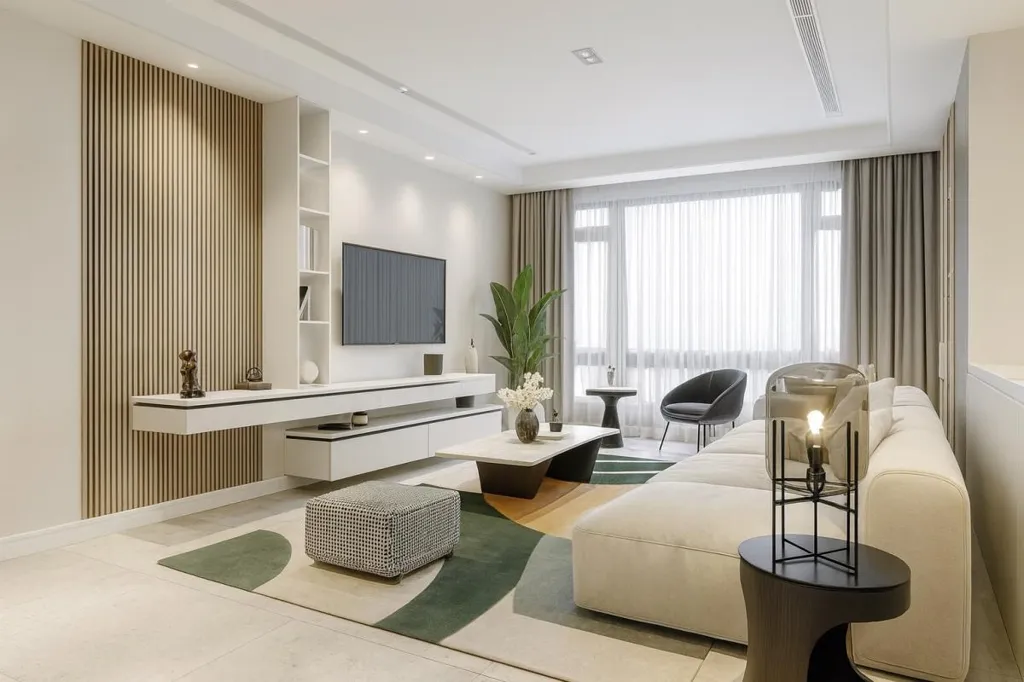 Séjour - Appartement Neuf avec Parking à Villejuif