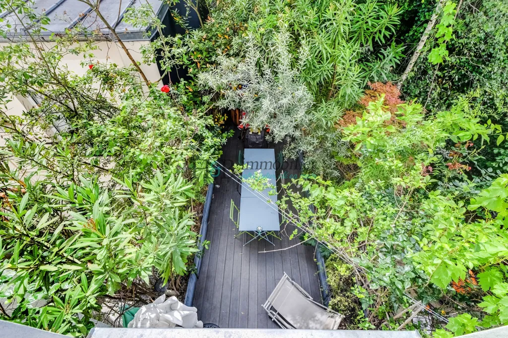 Vue aérienne - Duplex Familial avec Terrasse et Jacuzzi à La Villette