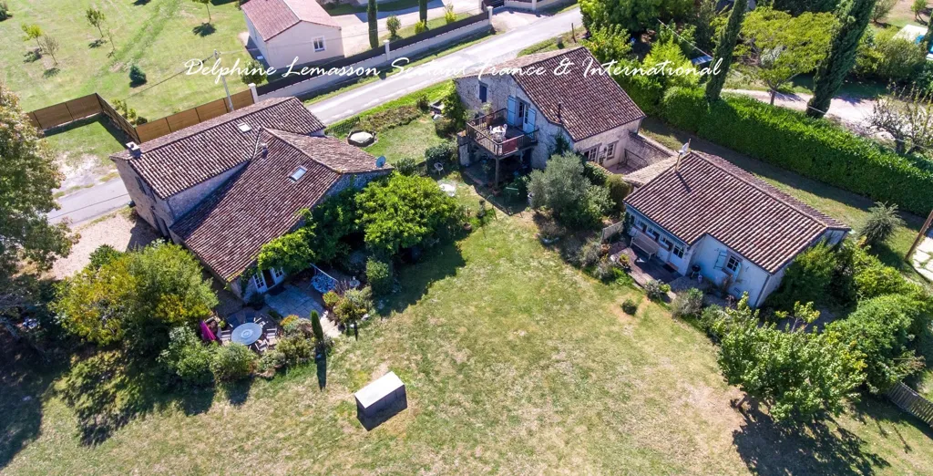 Õhuvaade - Stone Hamlet with Pool between Eymet and Bergerac