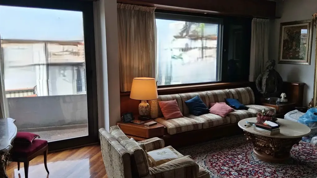 Séjour - Twin-Unit Apartment with Garden in Florence