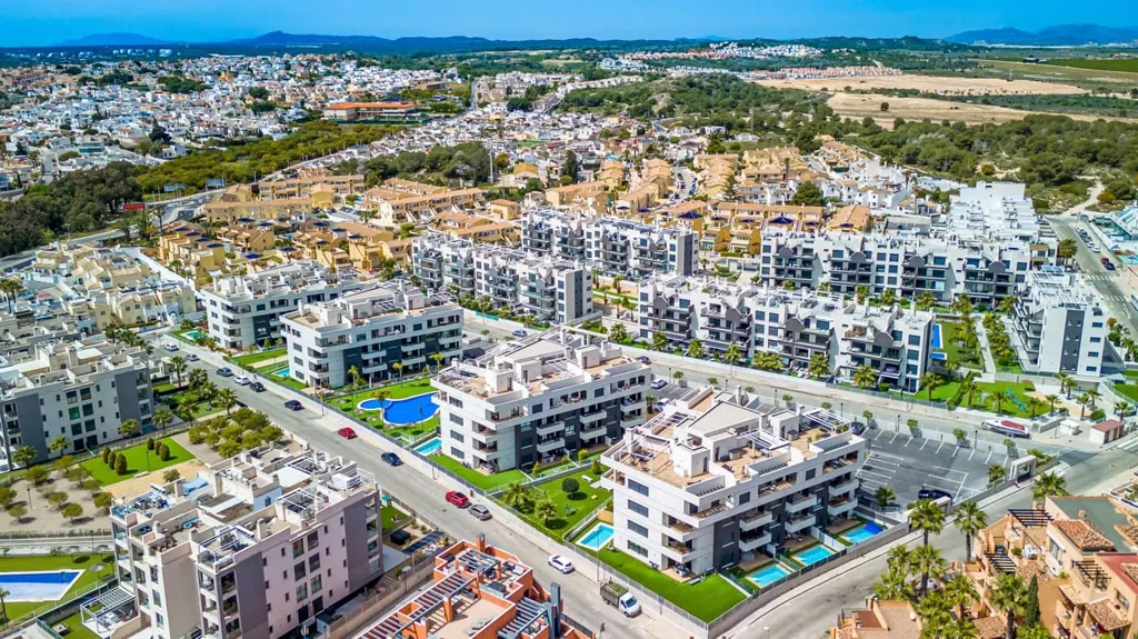Vue aérienne - Penthouse with Terrace in Villamartin, Alicante