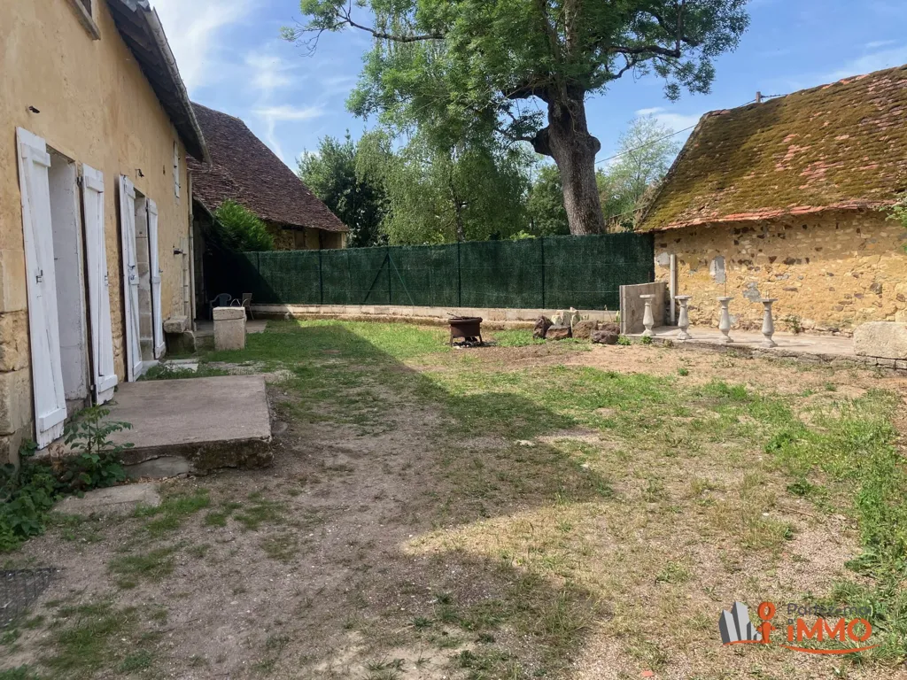 Jardin - Maison en Pierres avec Grange à Treigny