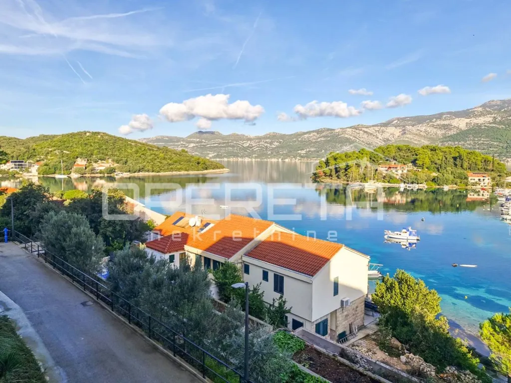 Vue aérienne - Apartment with Sea View in Korčula