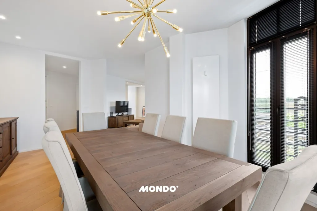 Söögituba - Penthouse with Panoramic View in Antwerp