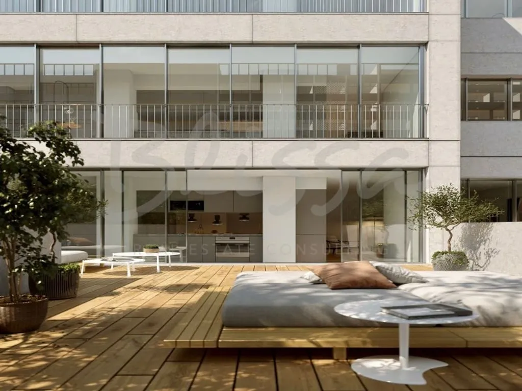 Terrasse - Luxury 2+1 Bedroom Flat with Pool in Lisbon