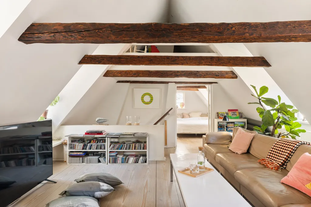 Séjour - Historic Cottage with Garden in Copenhagen