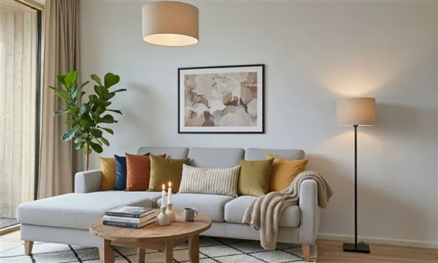 Elutuba - Apartment with Atrium View in Christianhaven