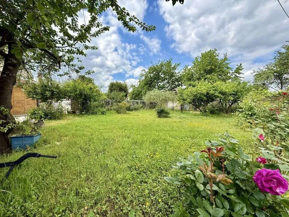 Jardin - Maison semi-individuelle avec piscine intérieure à Combs-la-Ville