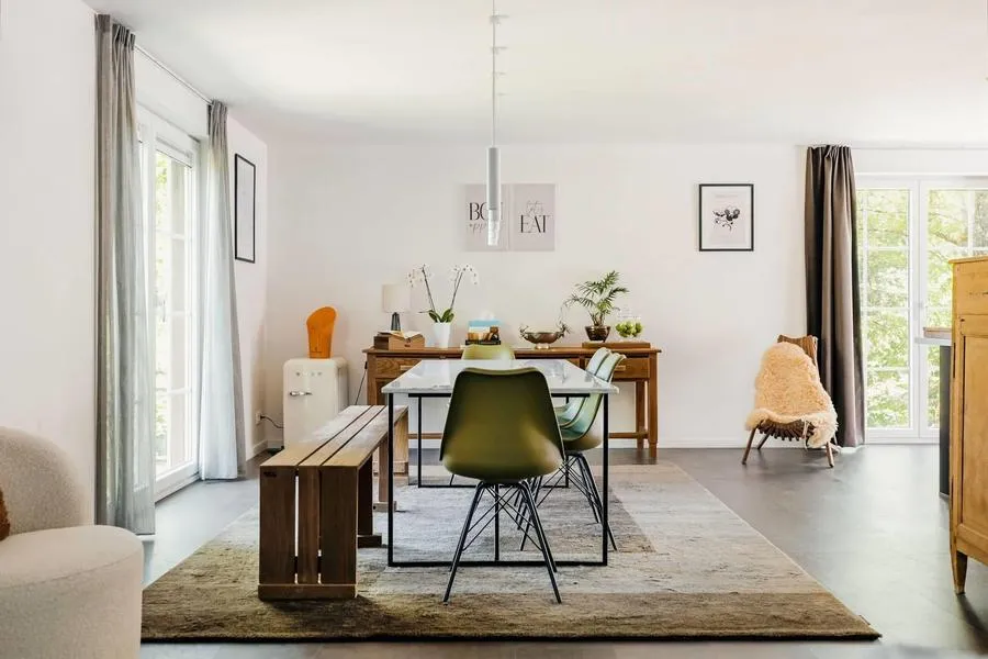 Dining Room - New Villa with Sauna in Beauraing