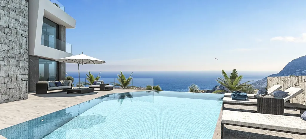 Piscine - Luxury Villa with Sea Views in Calpe