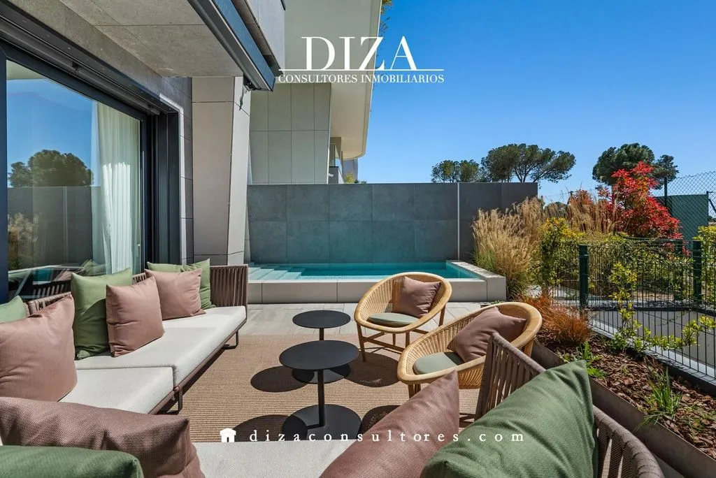 Terrasse - Duplex with Pool and Golf View in La Finca