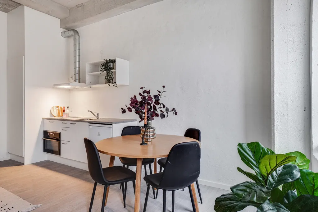 Sala da pranzo - One-Bedroom Flat with Communal Areas in Odense C