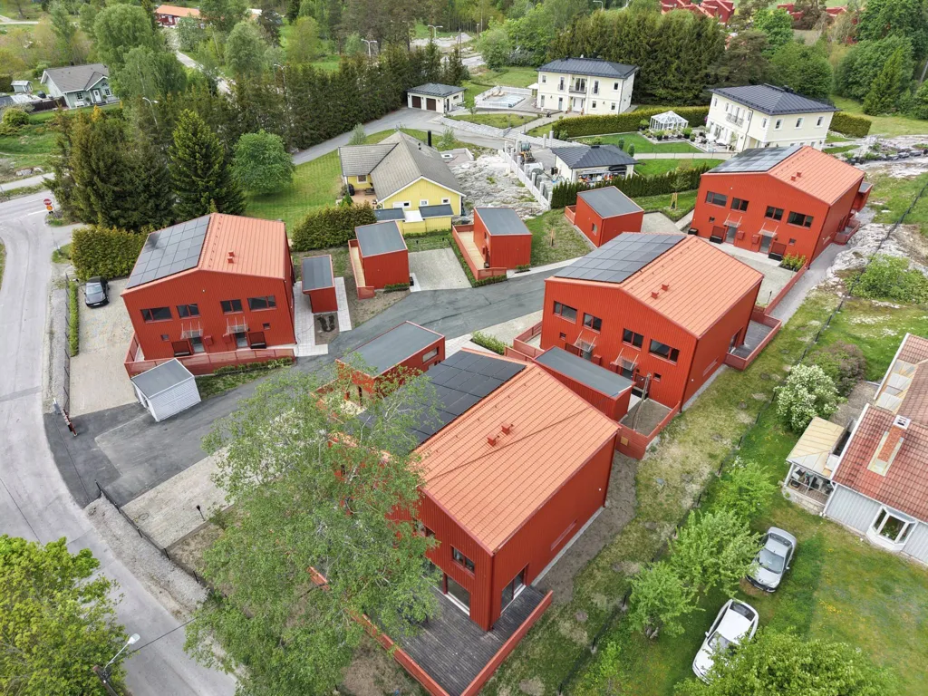 Õhuvaade - Modern Bostadsrätt with Lift in Lindholmen