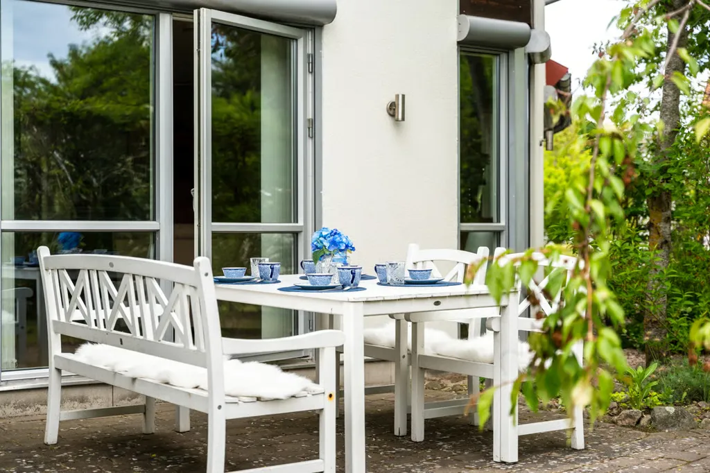 Terrasse - Architectural Villa with Sea View in Södra Näs