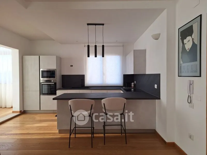 Cucina - Modernised Attico with Terrace in Cagliari