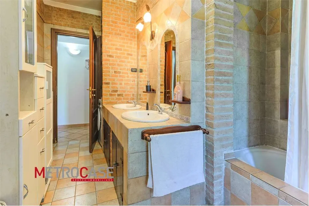 Bathrooms - Terraced Villa with Private Garden in Canale