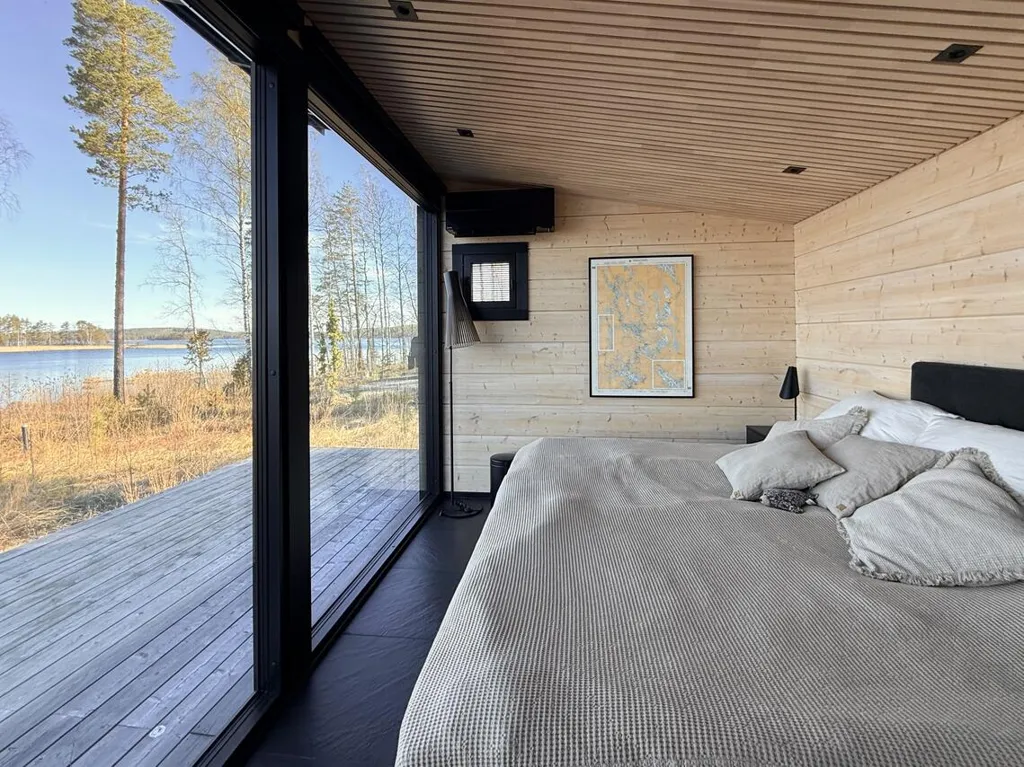 Camere da letto - Architectural Villa with Saimaa View in Puumala