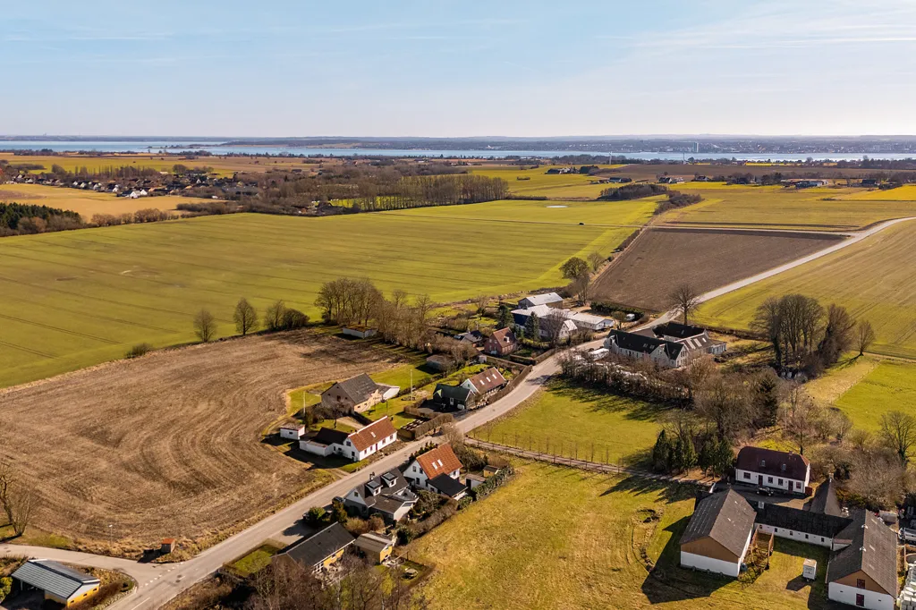 Vue aérienne - Maison 5 pièces à Holbæk