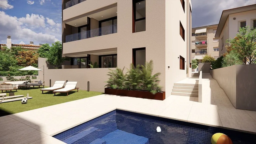New Flat with Pool in Coma-Ruga