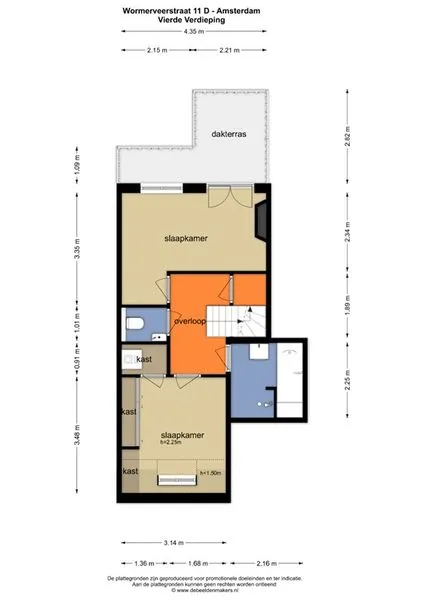 Appartement 3 pièces à Amsterdam