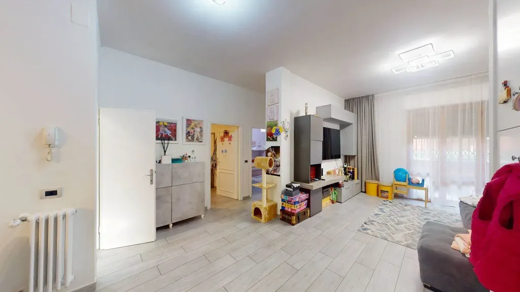 Séjour - Ground Floor Apartment with Balcony in Florence