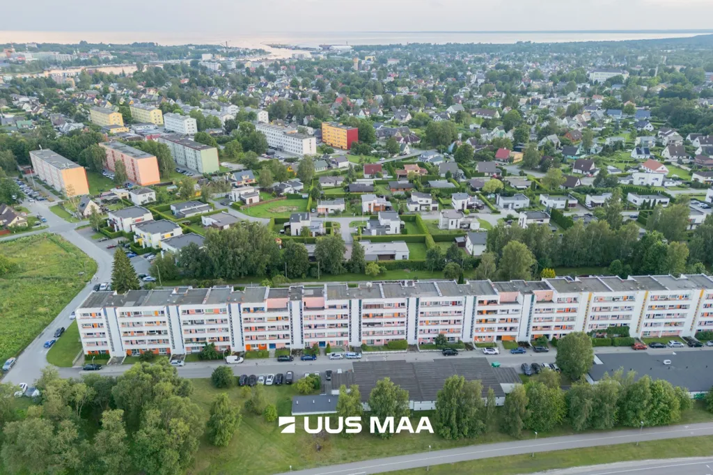 Vue aérienne - Renovated Flat with Balconies in Pärnu
