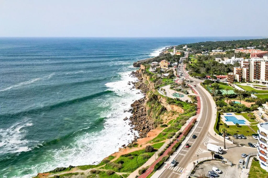 Vue aérienne - Luxury Apartment with Sea View in Cascais