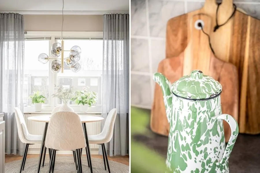 Söögituba - Two-Bedroom Apartment with Balcony in Södertorp