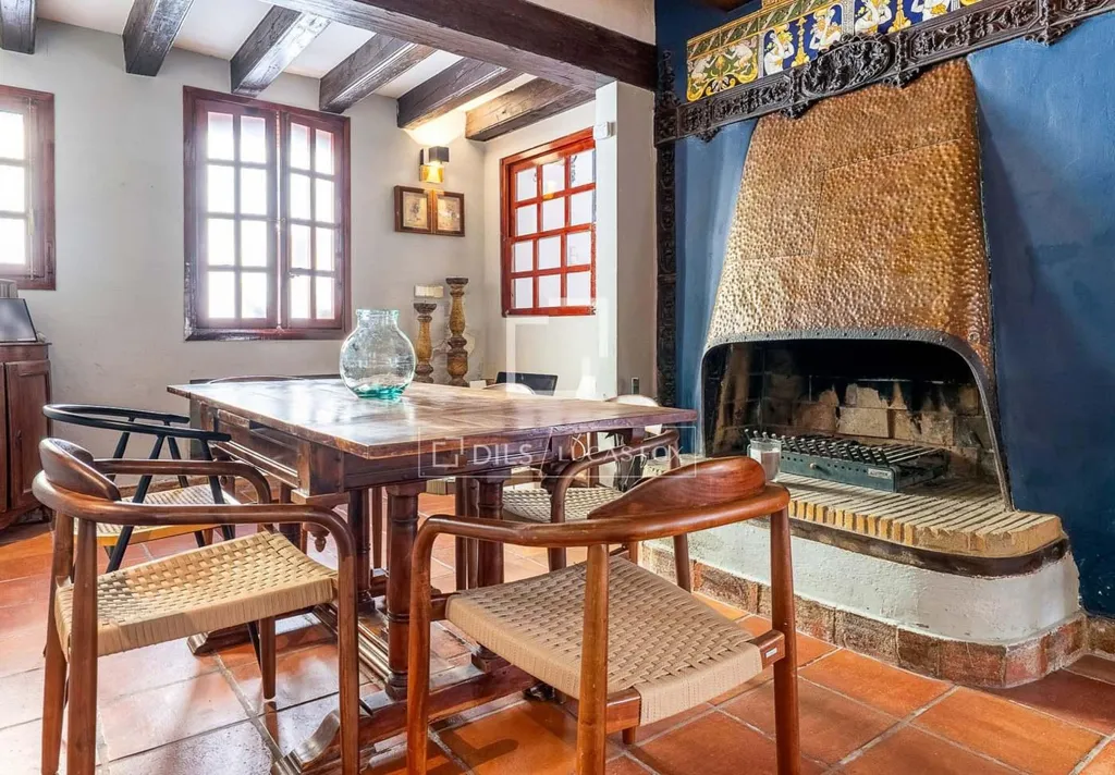 Sala da pranzo - Stone Villa with Tourist License in Cambrils