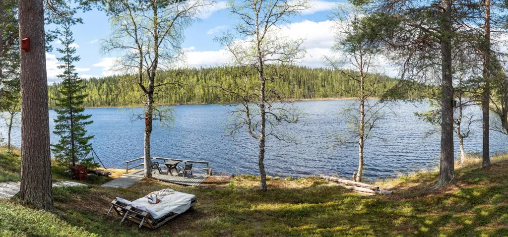 Aed - Cottage with Lake View in Moskojärvi