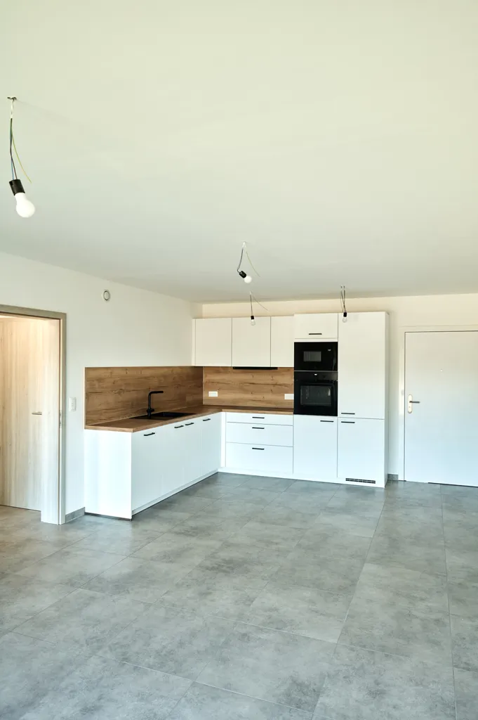 Cuisine - Appartement Moderne avec Parking Privé à Lisières d'Havré