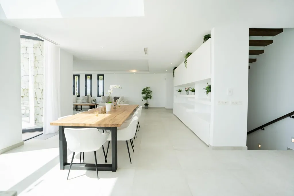 Salle à manger - Villa with Sea Views in Benahavís