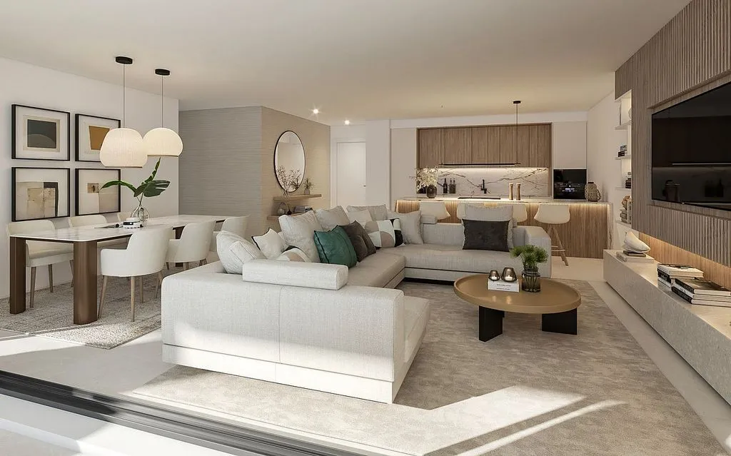 Séjour - Apartment with Pool in Marbella's Golden Mile
