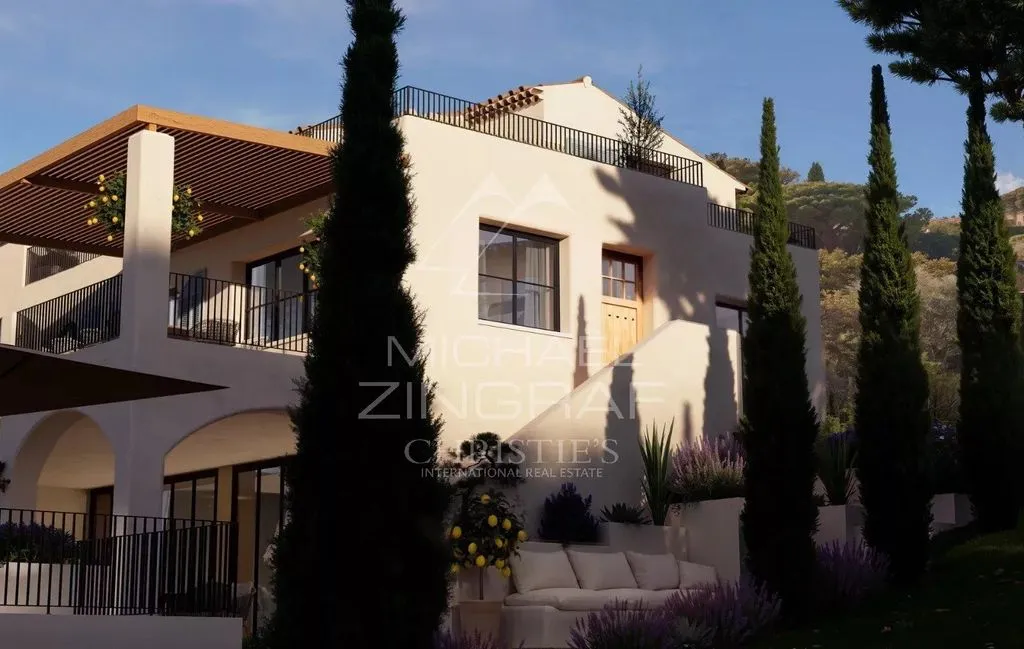 Extérieur - Villa Luxueuse avec Vue Mer à Ramatuelle