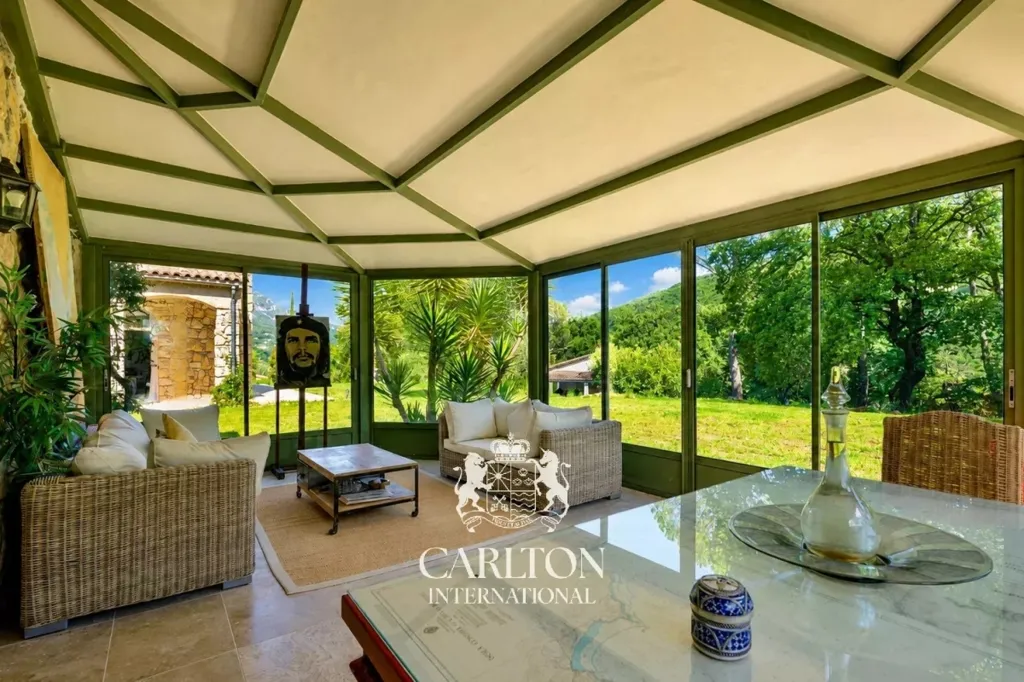 Terrazza - Provençal Stone House with Pool in Bar-sur-Loup