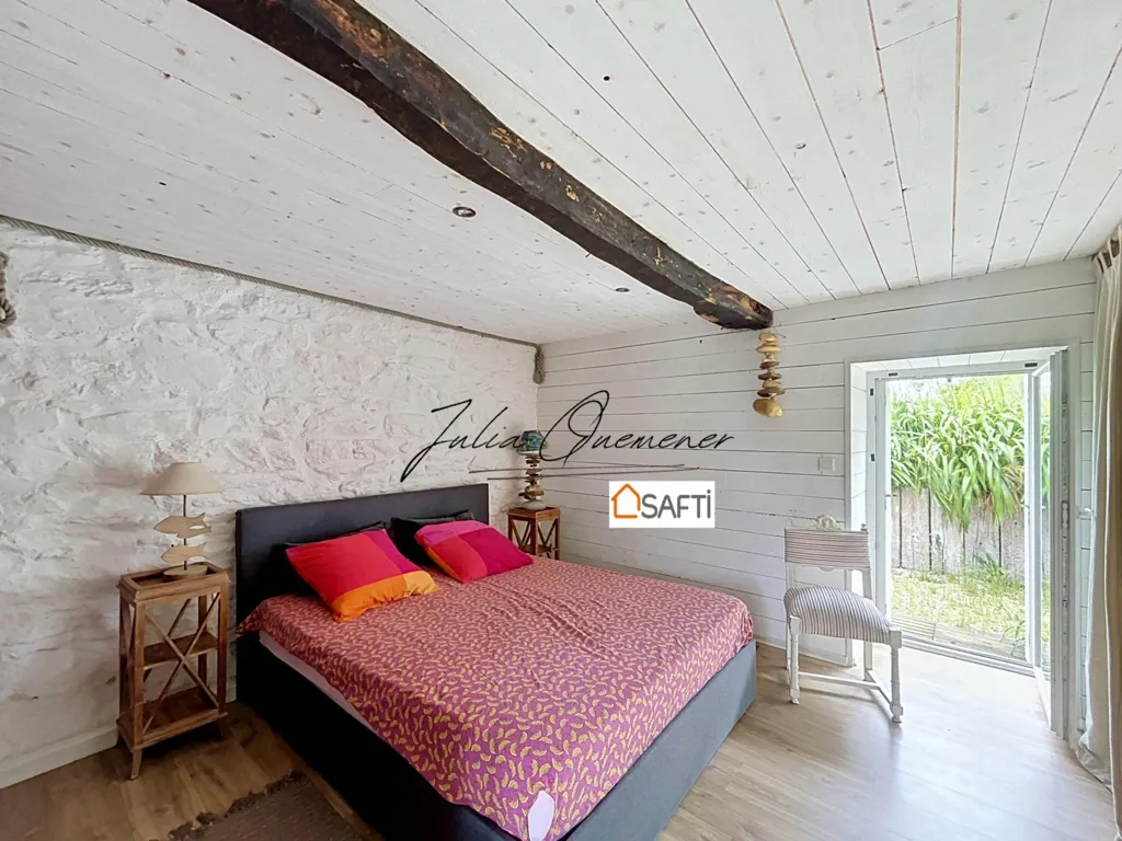 Camere da letto - Charming Stone House with Sea View in Plouarzel