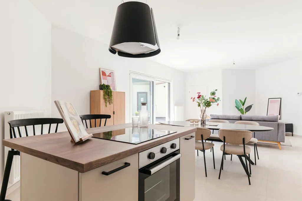 Cocina - Apartment with Terrace in Namur City Centre