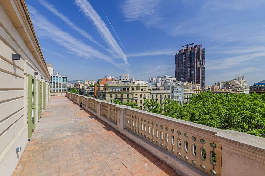 Balcone - Penthouse with Panoramic Views in Dreta de l'Eixample