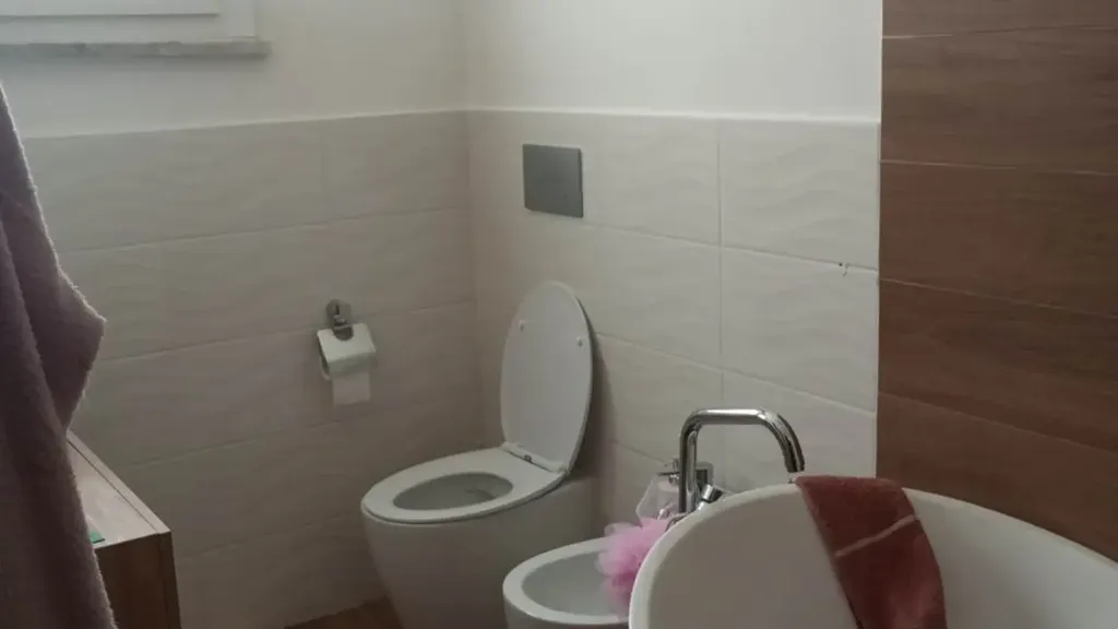 Bathrooms - Rented Apartment with Terrace in La Spezia