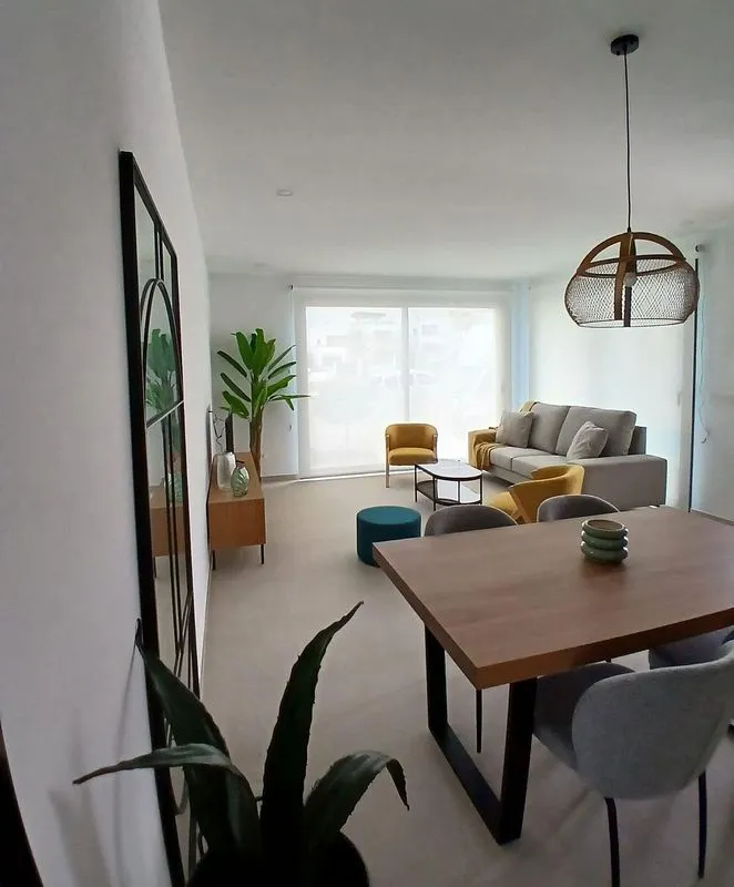 Söögituba - Contemporary Adjoined Villas with Pool in Bigastro