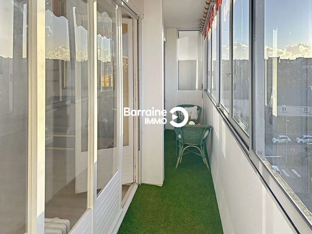 Balcony - Lorient North Apartment with Balcony and Parking