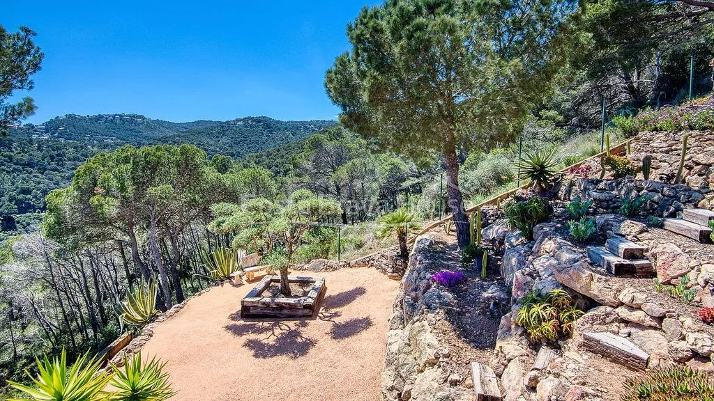 Garten - Villa with Pool and Sea Views in Sa Tuna