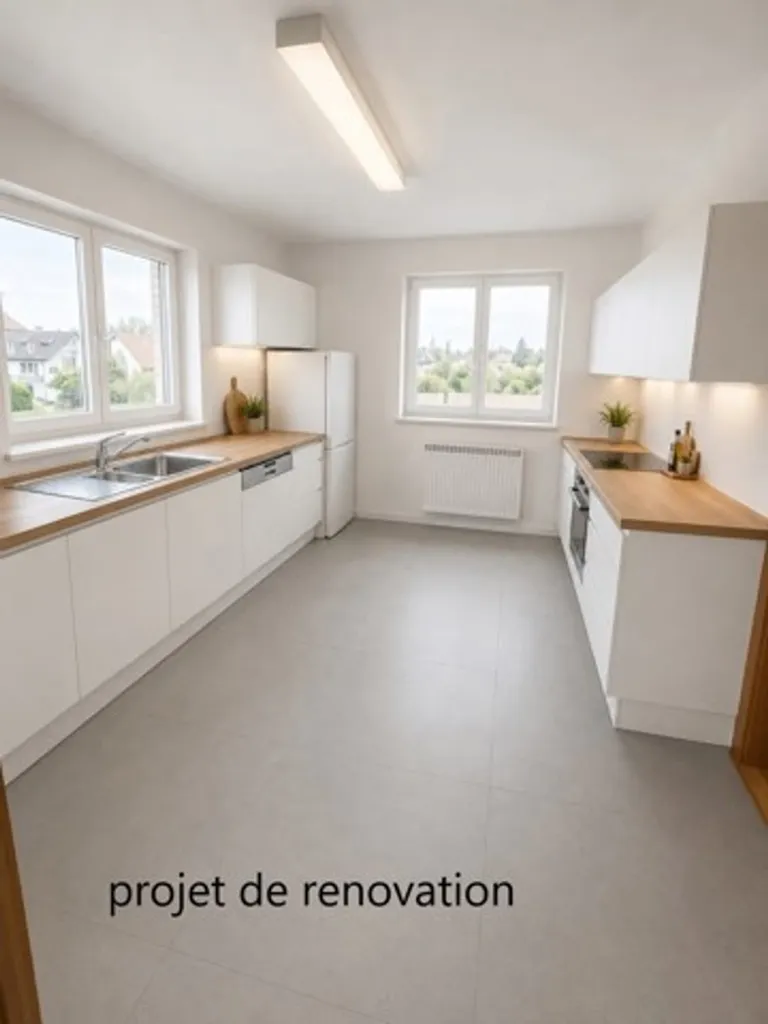 Köök - Villa with Garden and View in Namur Vedrin