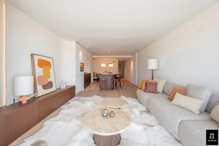 Séjour - Appartement avec Vue Mer à Knokke-Heist