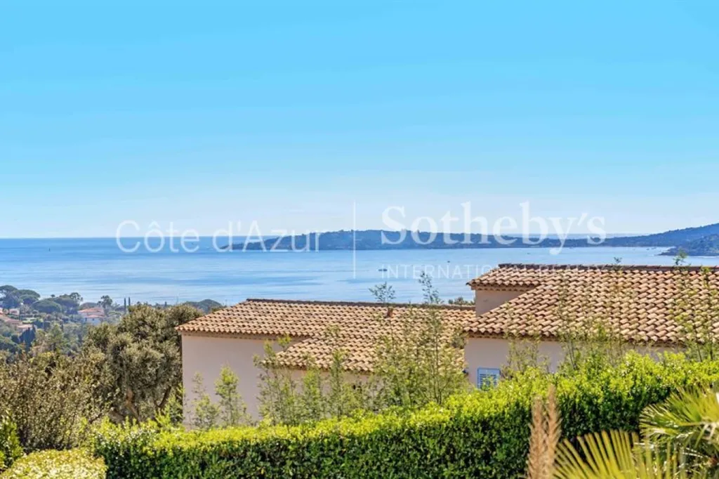 Garden - Luxury Villa with Pool and Sea View in Grimaud