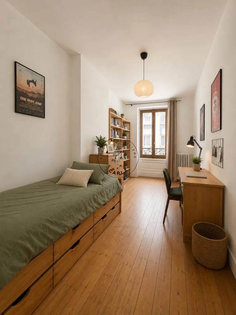 Chambres - Maison de Ville avec Terrasse au Cœur d'Oullins